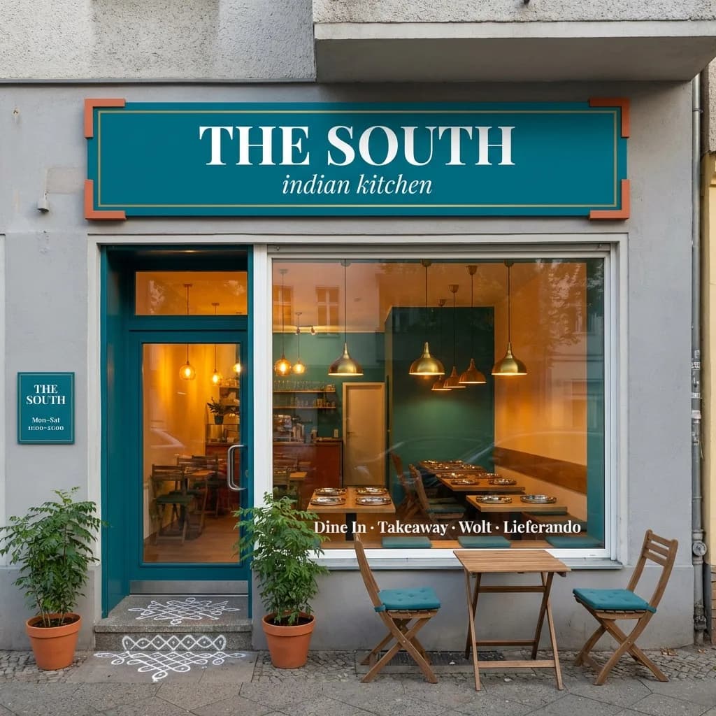 THE SOUTH indian kitchen — Turmstraße 53, Berlin-Moabit